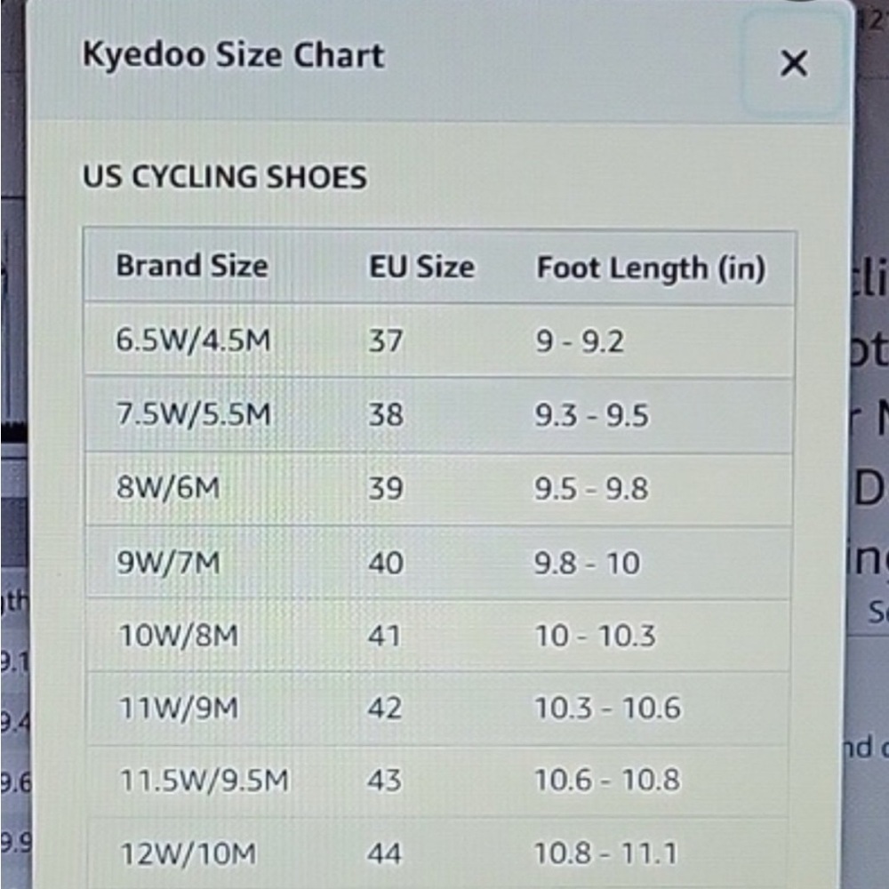 NWOB (Store Display) Women’s 6 1/2 Black/Pink Kyedoo Cycling Shoes - Picture 7 of 7
